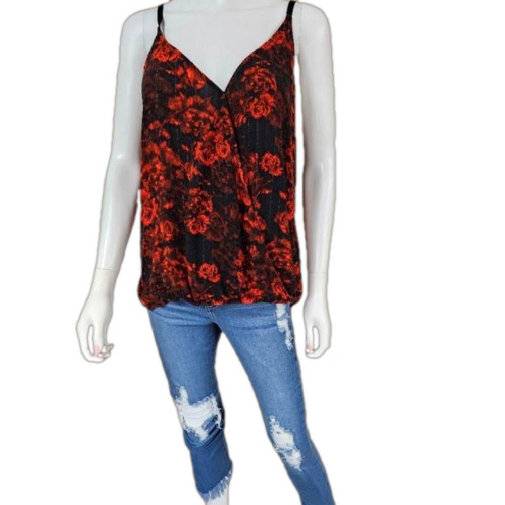 Maurices Sleeveless Open/Snap Front Blouson Size XL